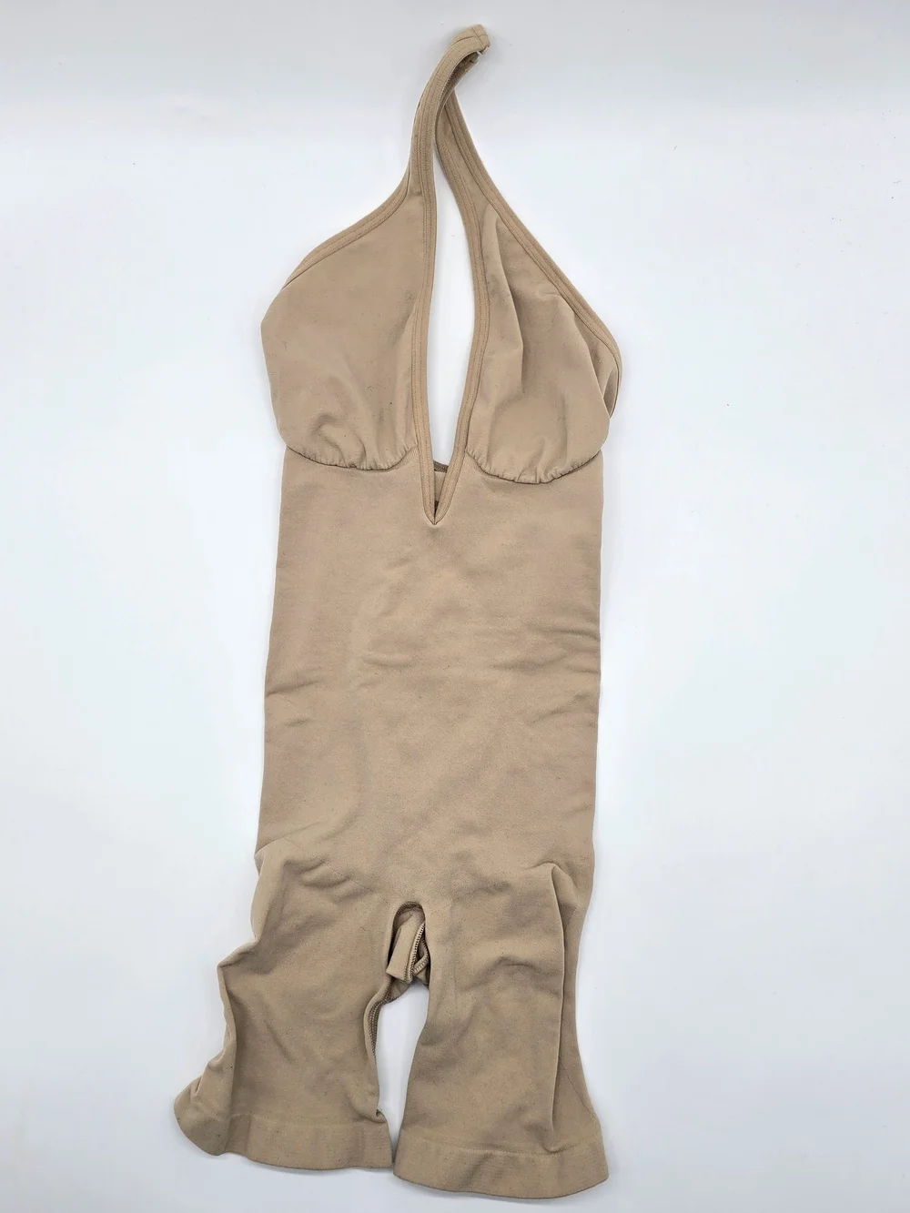 SKIMS Sculpt Plunge Shapewear Bodysuit Nude XS